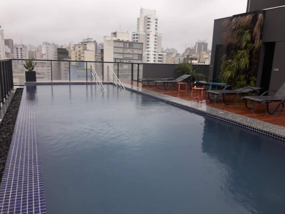 圣保罗Studio Lindo Ao Lado Do Metro Santa Cecilia公寓 外观 照片