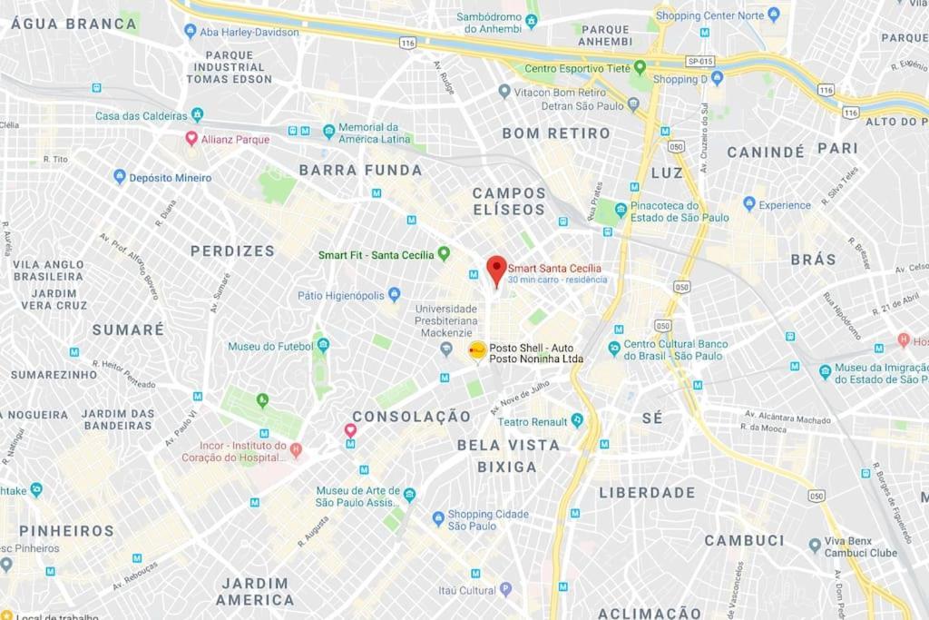 圣保罗Studio Lindo Ao Lado Do Metro Santa Cecilia公寓 外观 照片